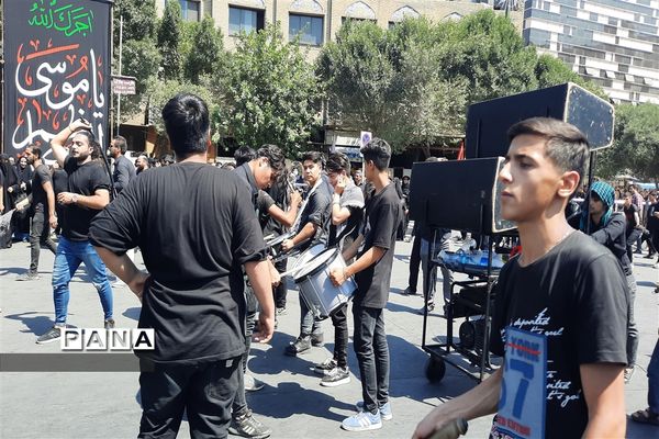 مراسم تاسوعای حسینی  در مشهد مقدس