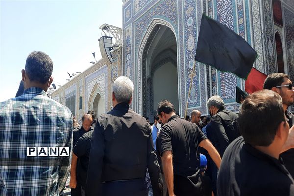 مراسم تاسوعای حسینی  در مشهد مقدس