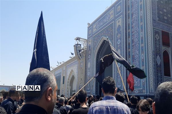 مراسم تاسوعای حسینی  در مشهد مقدس