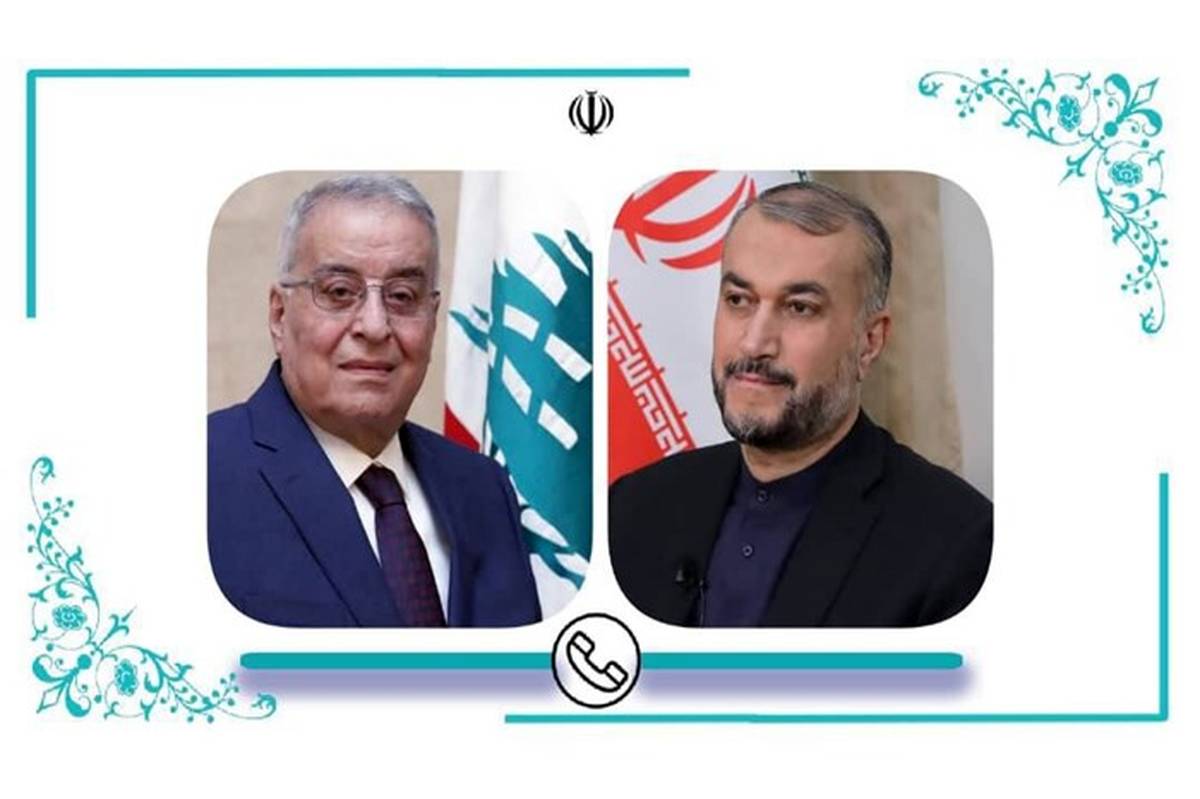 گفت‌وگوی تلفنی امیرعبداللهیان و وزیر امور خارجه لبنان در مورد تحولات غزه