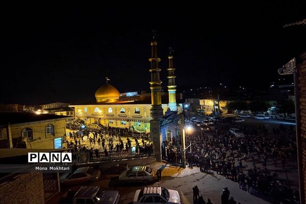 سوگواری شب عاشورای حسینی در روستای دارابکلا