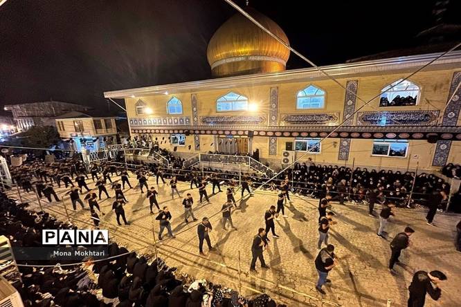 سوگواری شب عاشورای حسینی در روستای دارابکلا