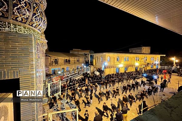 سوگواری شب عاشورای حسینی در روستای دارابکلا