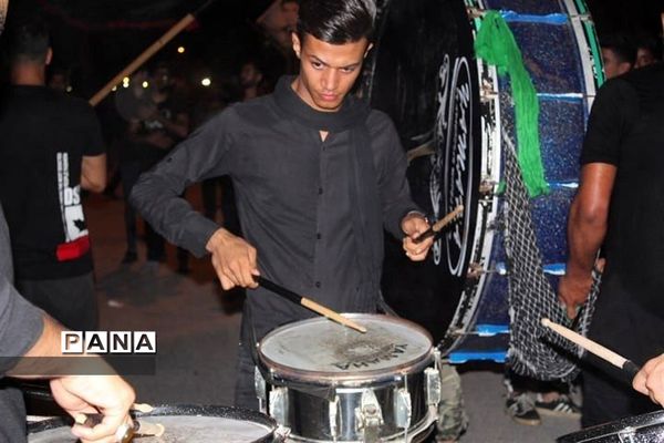 سوگواری شب عاشورا در روستای اسلام آزاد