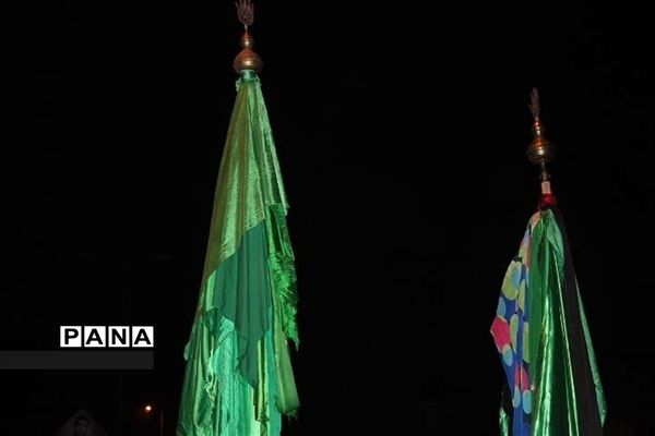 سوگواری شب عاشورا در روستای اسلام آزاد