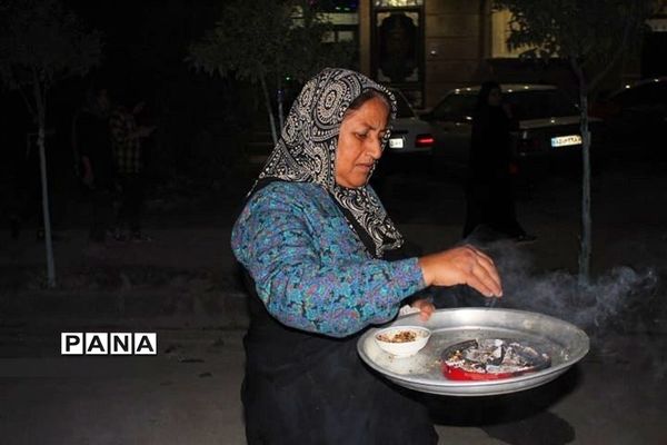 سوگواری شب عاشورا در روستای اسلام آزاد