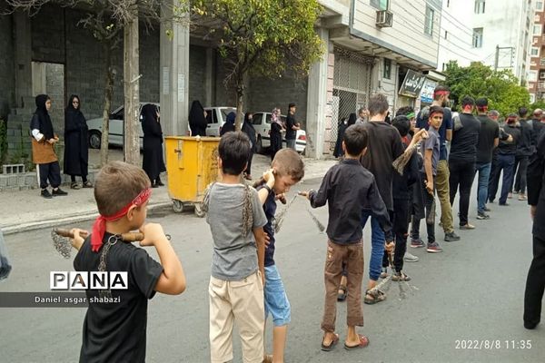عزاداری عاشورای حسینی در شهرستان نور