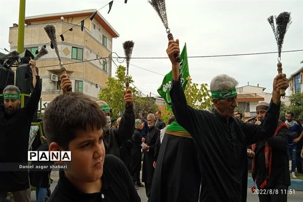 عزاداری عاشورای حسینی در شهرستان نور