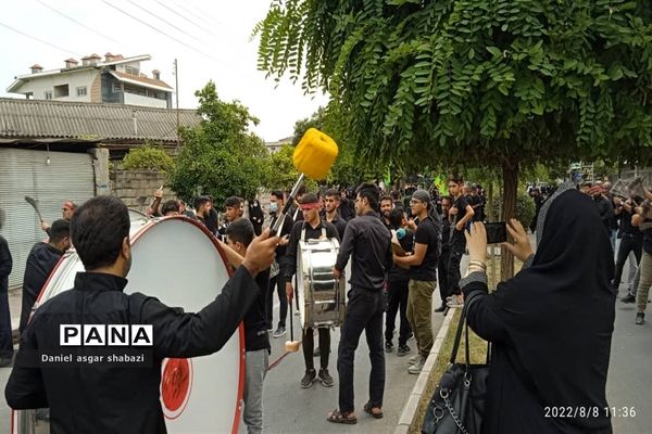 عزاداری عاشورای حسینی در شهرستان نور