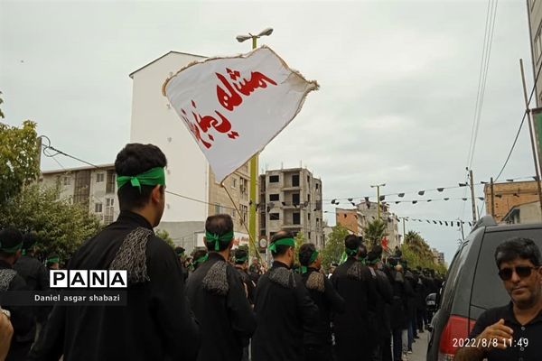عزاداری عاشورای حسینی در شهرستان نور