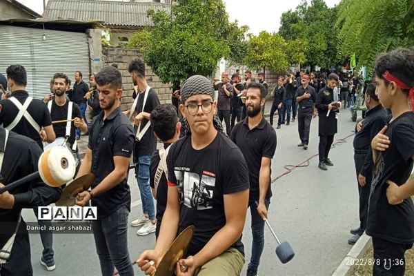 عزاداری عاشورای حسینی در شهرستان نور