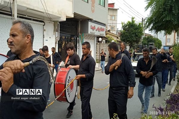 عزاداری عاشورای حسینی در شهرستان نور