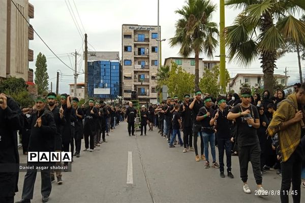عزاداری عاشورای حسینی در شهرستان نور