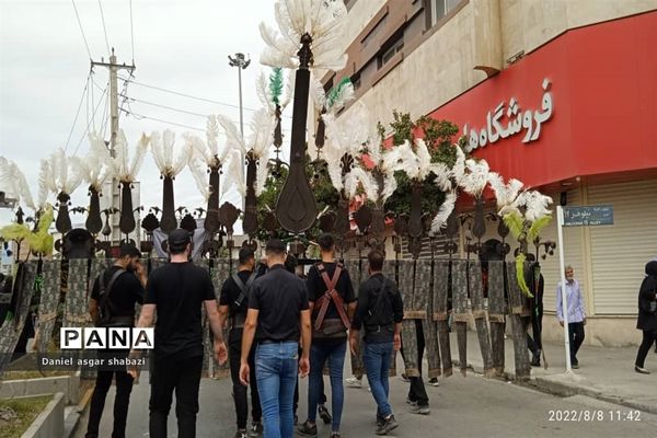عزاداری عاشورای حسینی در شهرستان نور