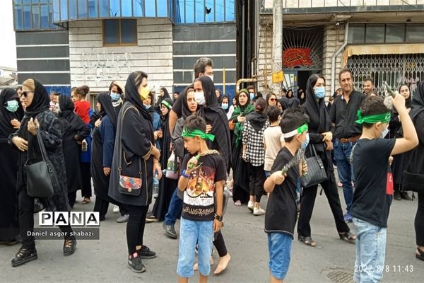 عزاداری عاشورای حسینی در شهرستان نور