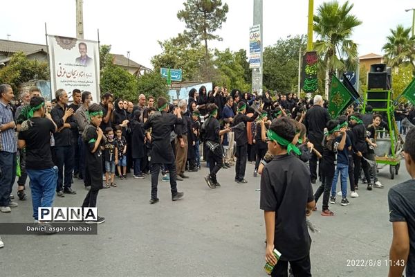 عزاداری عاشورای حسینی در شهرستان نور