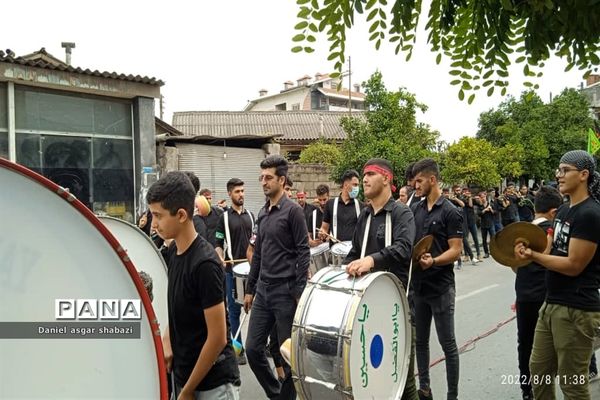 عزاداری عاشورای حسینی در شهرستان نور