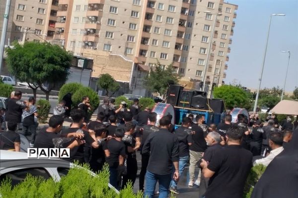 برگزاری عزاداری عاشورای حسینی در محمد شهر کرج
