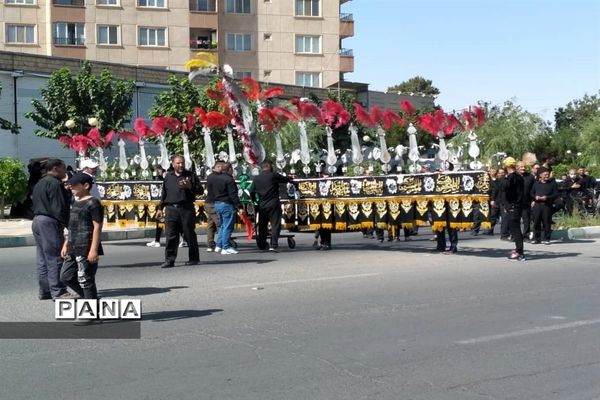 برگزاری عزاداری عاشورای حسینی در محمد شهر کرج