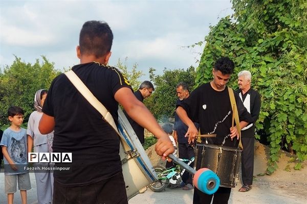 علم گردش، مراسمی کهن در مازندران