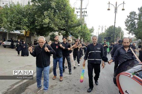 برگزاری مراسم تاسوعای حسینی در گلستان