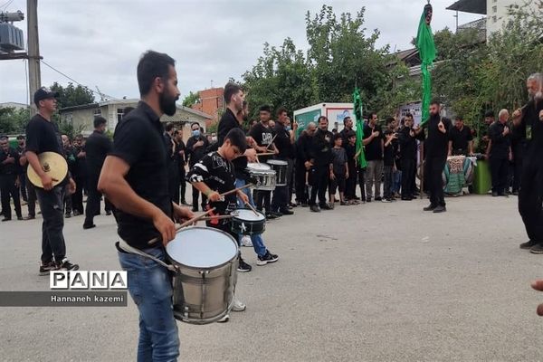 عزاداری عاشورا در روستای سید محله