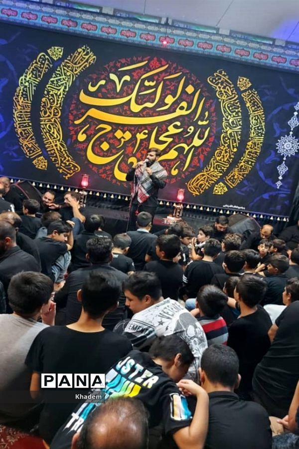 مراسم عزاداری عاشورای حسینی هیات علی اکبر اصفهان