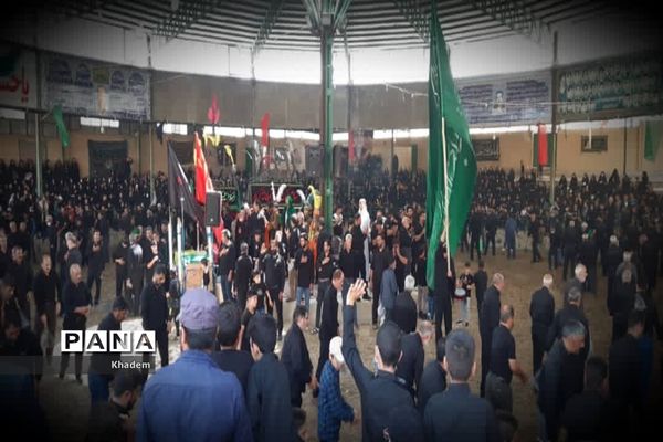 مراسم عزاداری عاشورای حسینی هیات علی اکبر اصفهان
