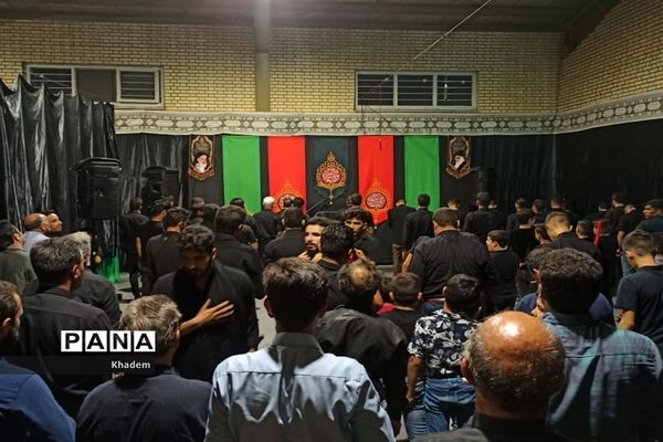 مراسم عزاداری عاشورای حسینی هیات علی اکبر اصفهان
