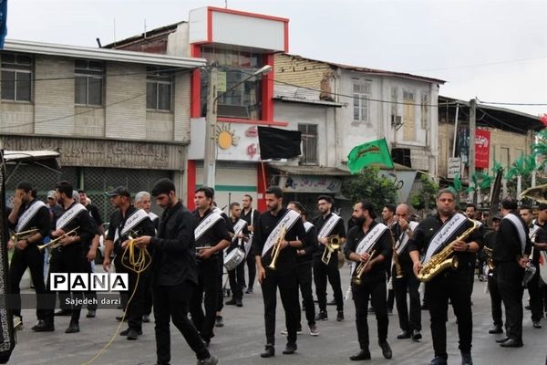 عزاداری عاشورای حسینی در شهرستان بابل