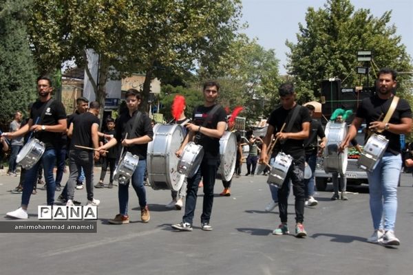 مراسم عزاداری عاشورای حسینی درشهرستان البرز