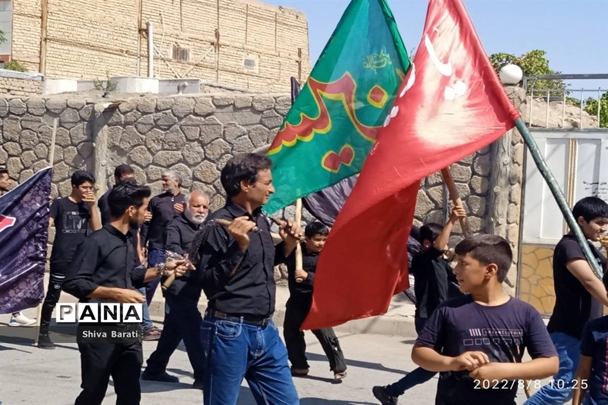 برگزاری مراسم سوگواری عاشورای حسینی در شهرستان کندر