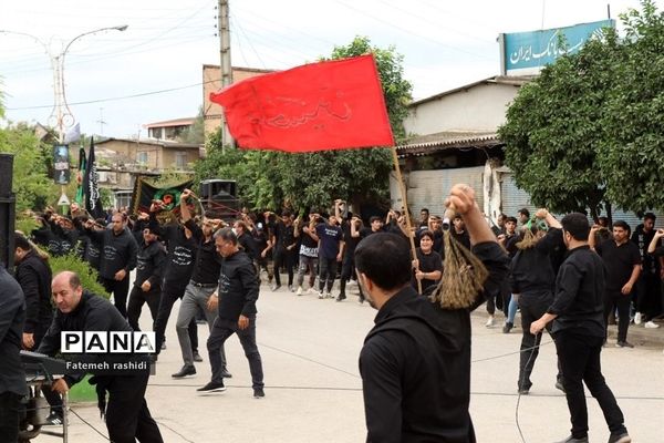 مراسم عزاداری روز عاشورا در روستای سمسکنده ساری