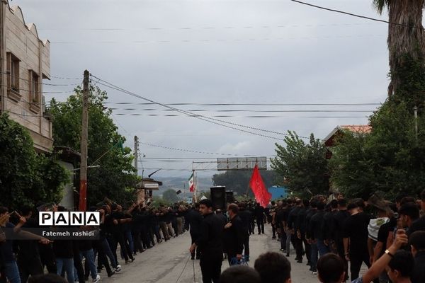 مراسم عزاداری روز عاشورا در روستای سمسکنده ساری