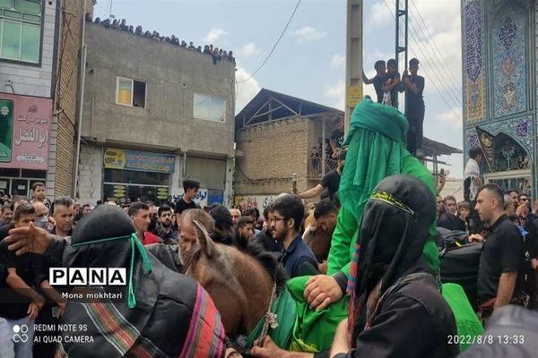 عزاداری عاشورا حسینی در روستای دارابکلا