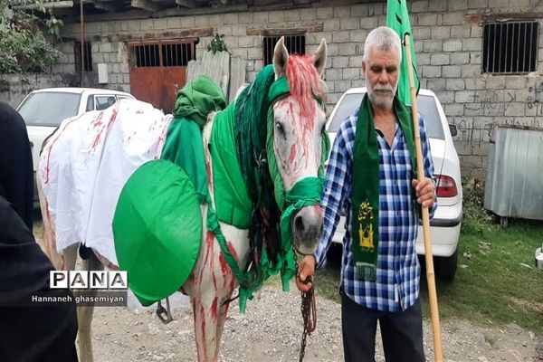 عزاداری عاشورا حسینی در عباس آباد