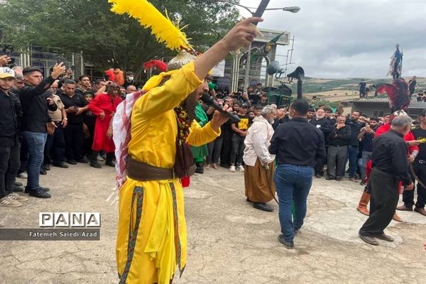 عزاداری عاشورا در روستای جامخانه