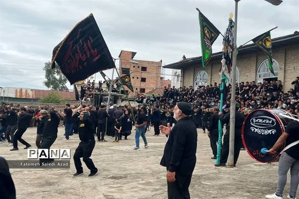 عزاداری عاشورا در روستای جامخانه