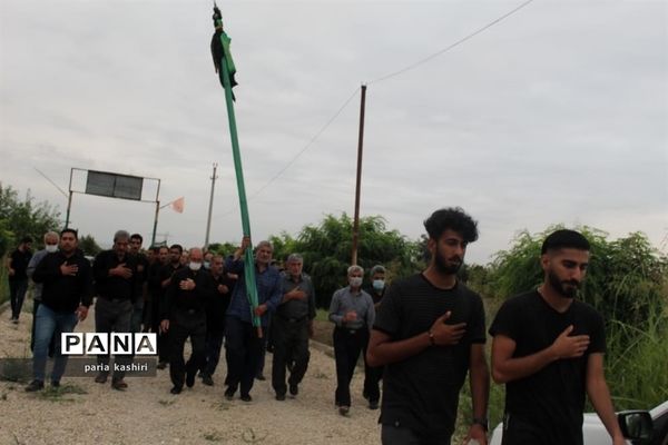 مراسم شام غریبان امام حسین در روستای چمان