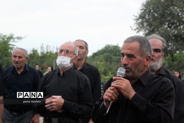 مراسم شام غریبان امام حسین در روستای چمان