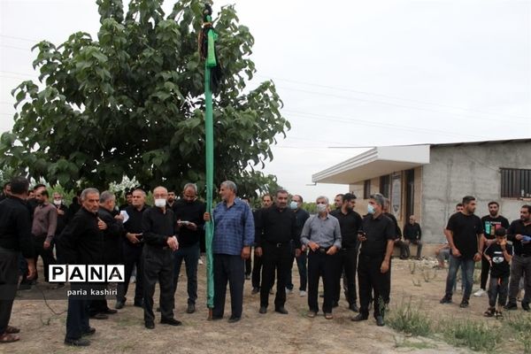 مراسم شام غریبان امام حسین در روستای چمان