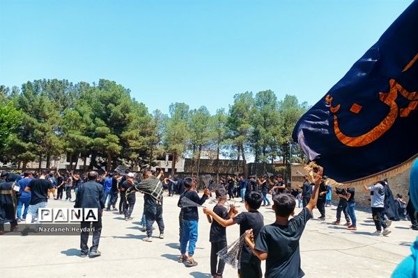 مراسم عزاداری عاشورای حسینی در شهرستان بهارستان