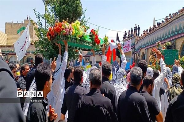 برگزاری مراسم روز عاشورا محله سرارود شهرستان مبارکه