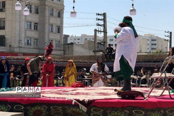 برپایی مراسم تعزیه‌خوانی عاشورای حسینی در شهرری