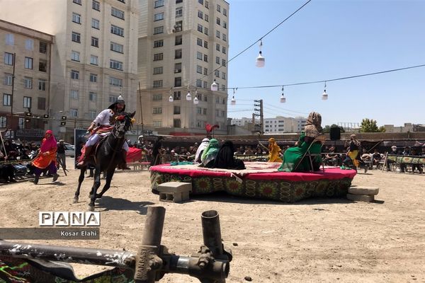 برپایی مراسم تعزیه‌خوانی عاشورای حسینی در شهرری