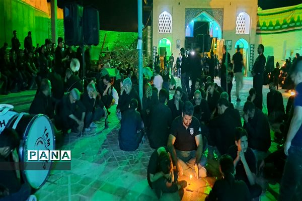 مراسم شام غریبان در بافران