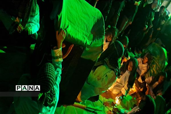 مراسم شام غریبان در بافران