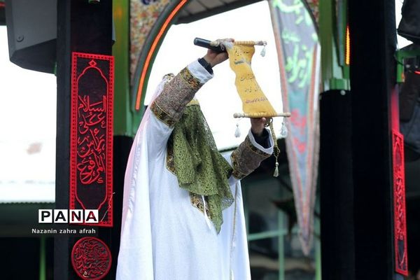 مراسم تعزیه‌خوانی در رینه لاریجان