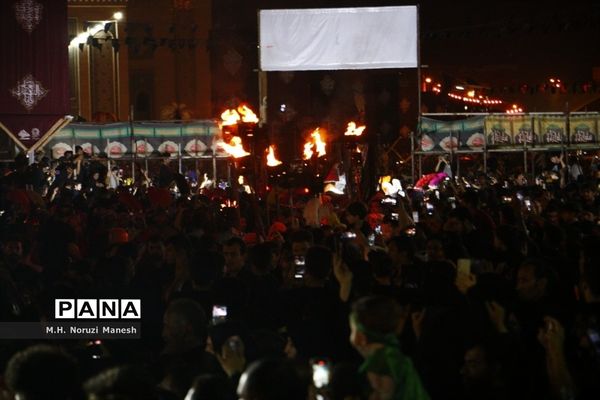 کاروان نمادین اسرای کربلا در قم