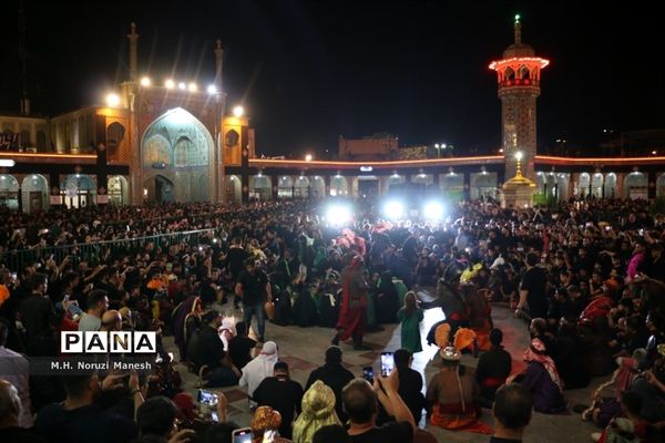 کاروان نمادین اسرای کربلا در قم
